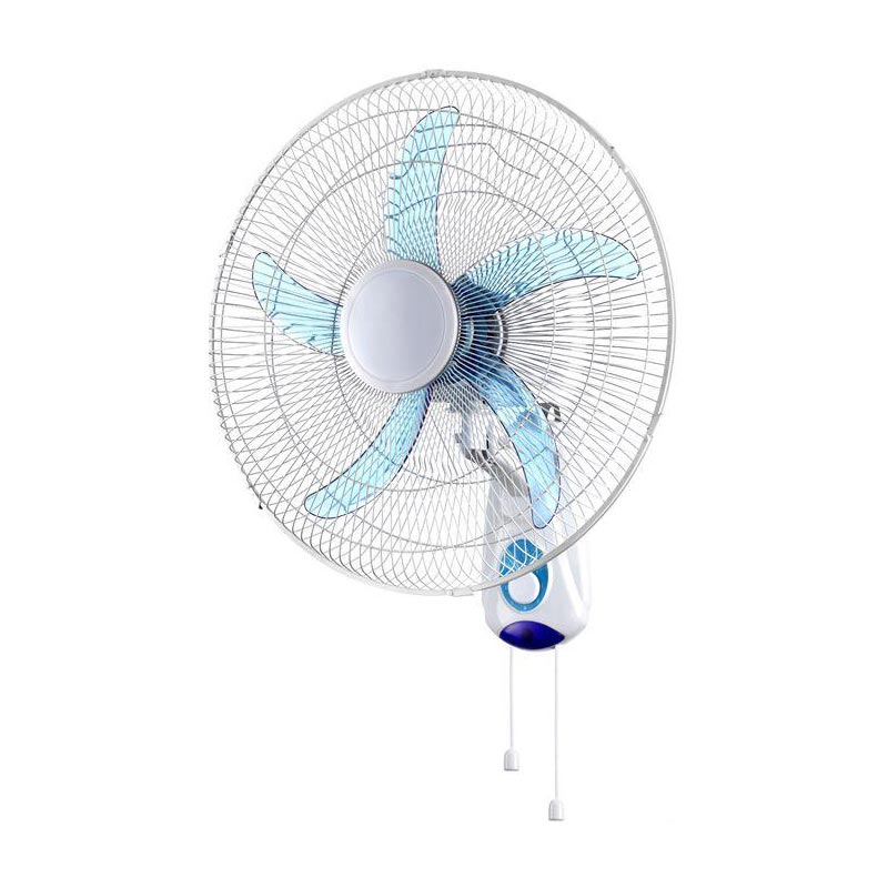 ¿Cómo mejora un ventilador de pared la circulación del aire y la eficiencia de refrigeración?